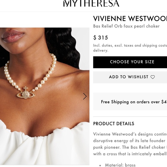 Pearl necklace